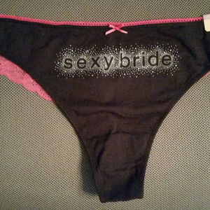 NEW Cacique " Sexy Bride" Thong 18/20  TAGS ATTACHED